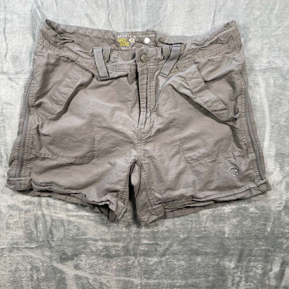 Mountain Hardwear Womens Organic Cotton Hemp Blend Hiking Shorts